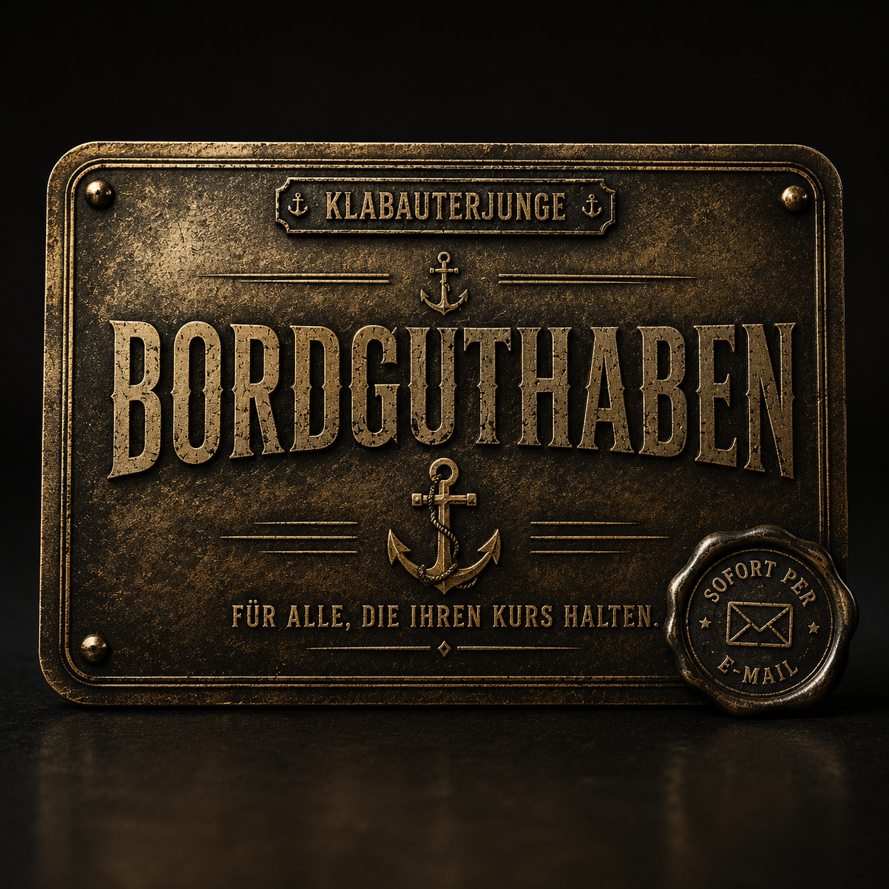 KLABAUTERJUNGE Bordguthaben – Digitaler Geschenkgutschein