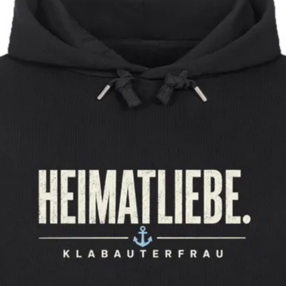 HEIMATLIEBE. HOODIE. Klabauterfrau.