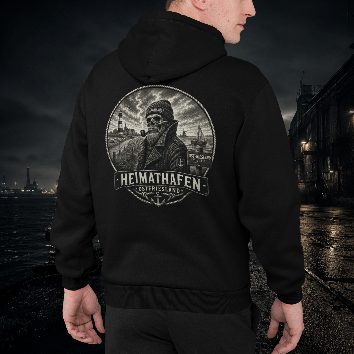 HEIMATHAFEN - OSTFRIESLAND - HOODIE