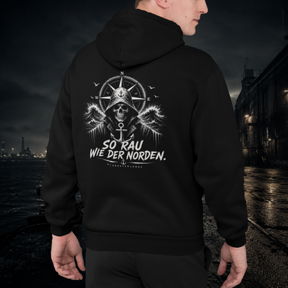 SO RAU WIE DER NORDEN - SKULL. Hoodie.