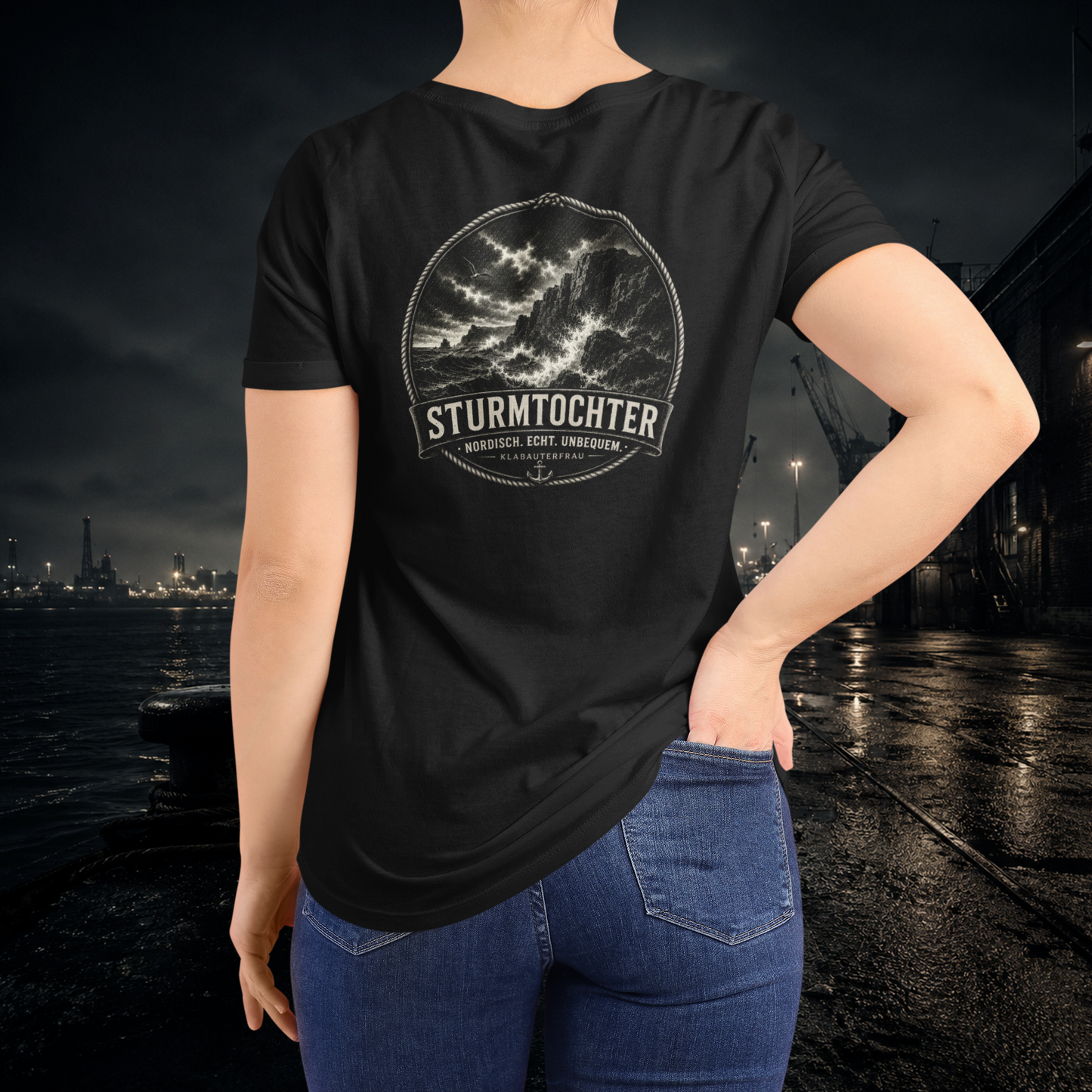 NORDISCH. ECHT. UNBEQUEM. Sturmtochter Club-Shirt