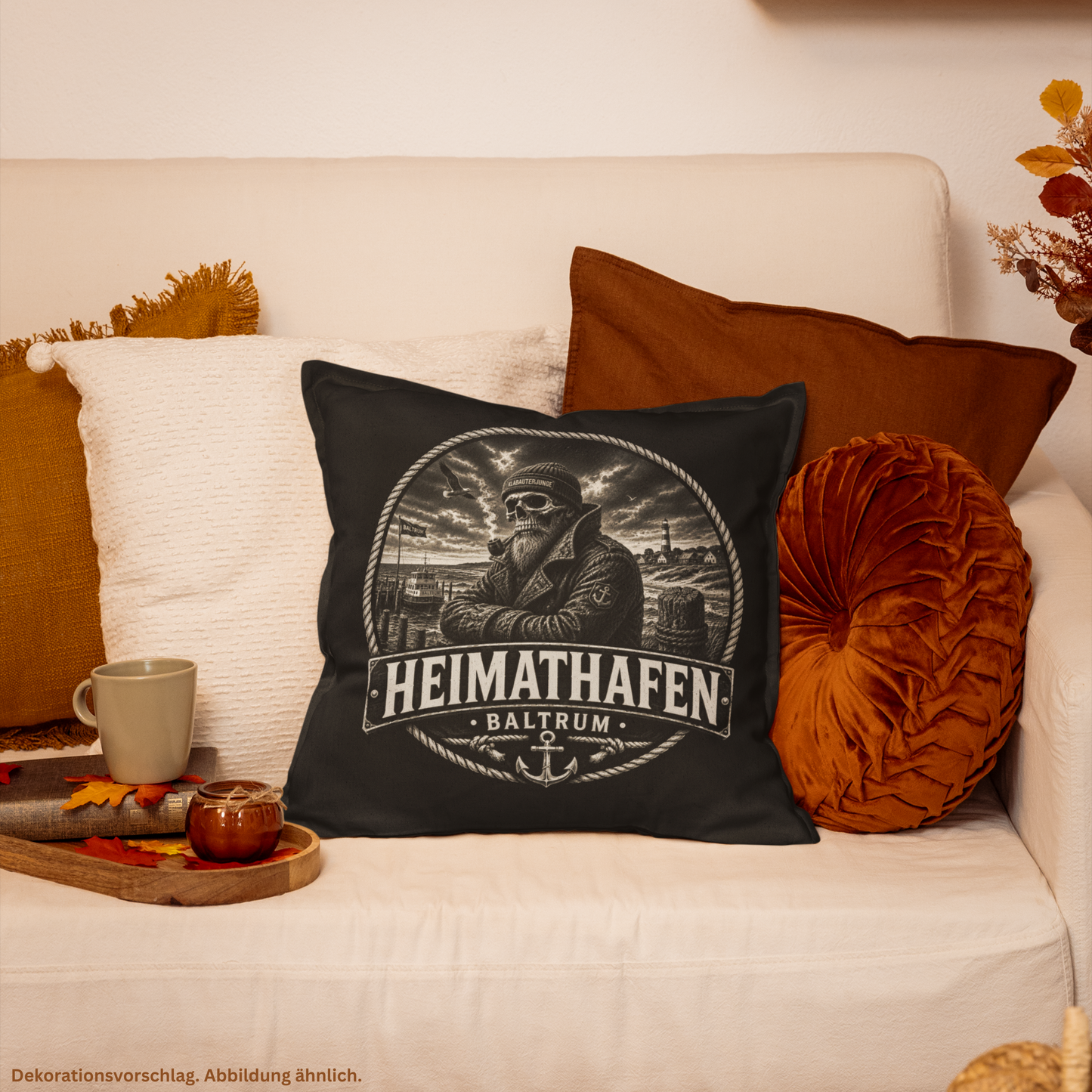 HEIMATHAFEN - BALTRUM - KISSEN