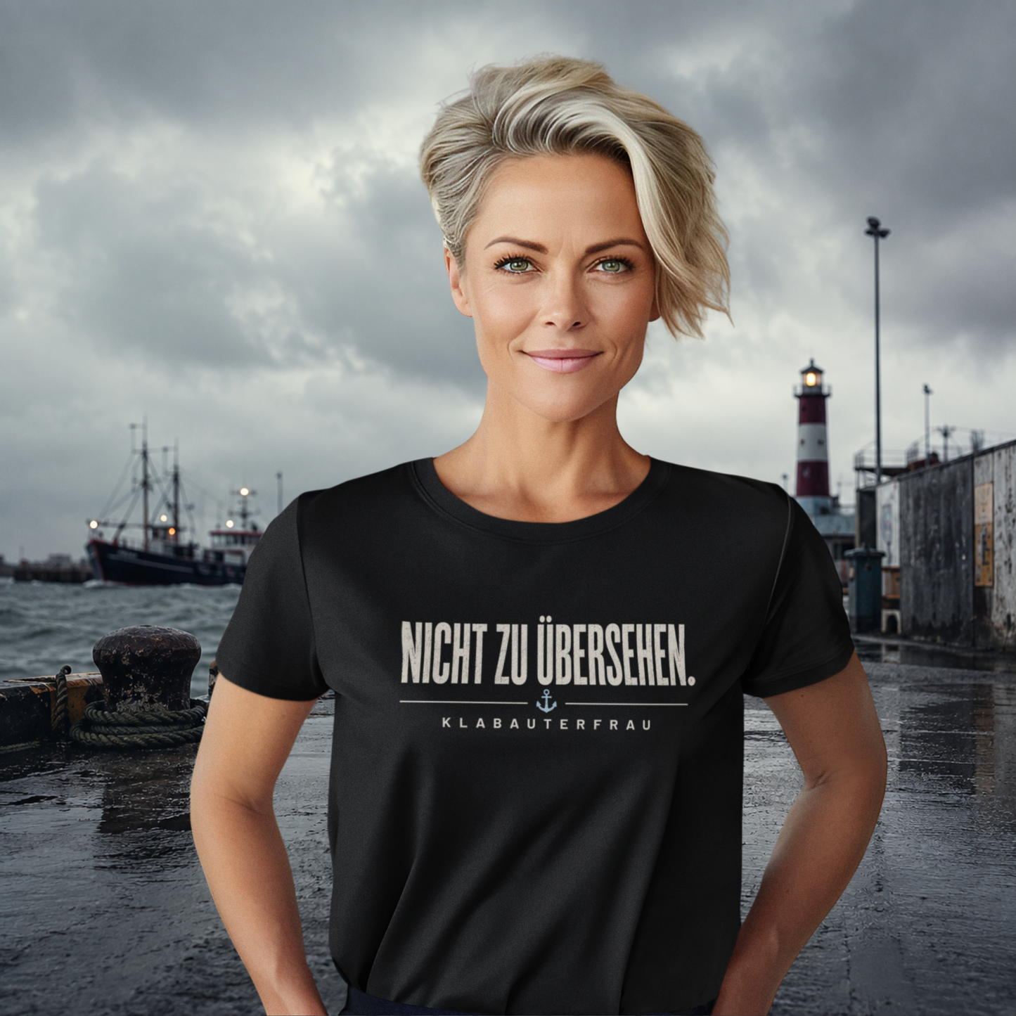 NICHT ZU ÜBERSEHEN. Klabauterfrau.