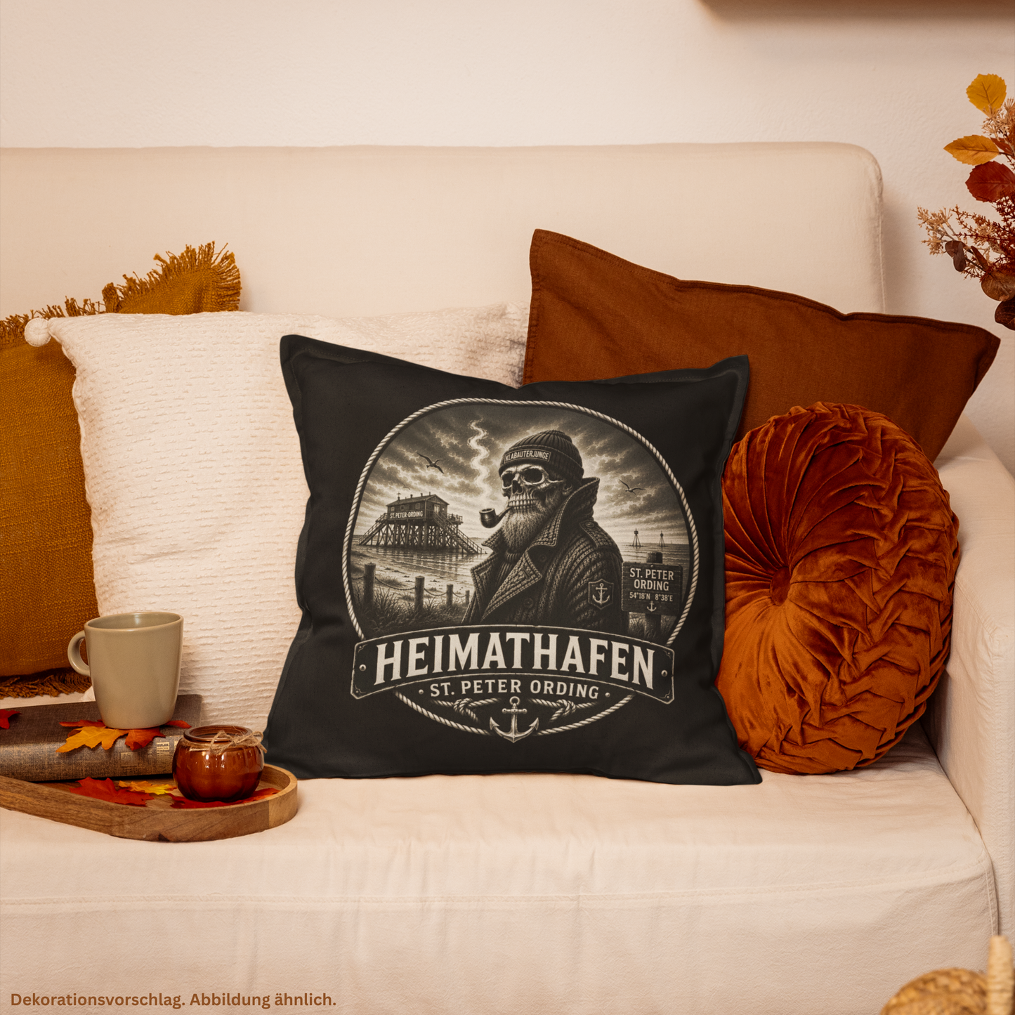 HEIMATHAFEN - ST. PETER ORDING - KISSEN
