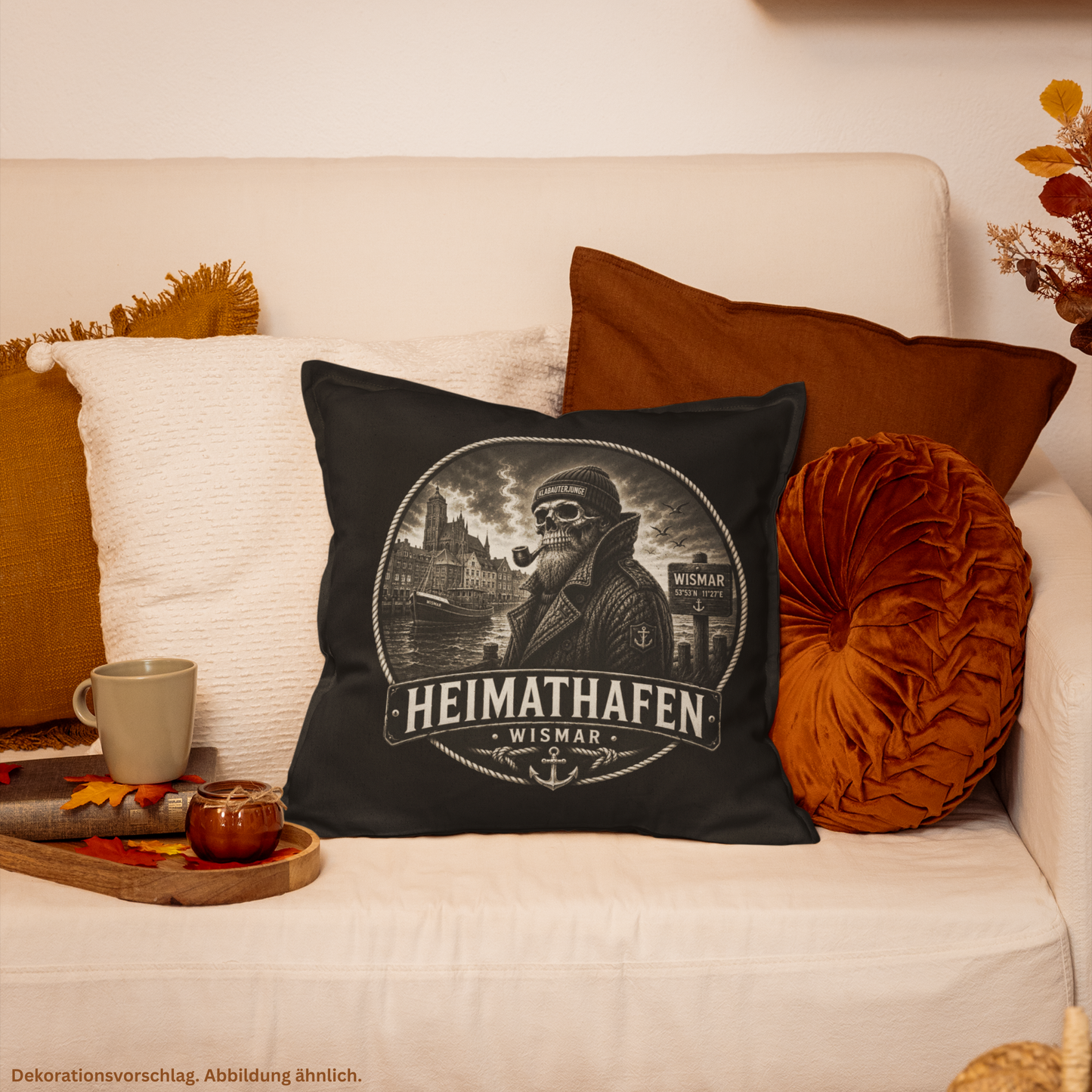 HEIMATHAFEN - WISMAR - KISSEN